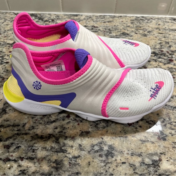 Nike Free RN Flyknit 3.0 Platinum Psychic Purple Women's Size 9 - Picture 2 of 7